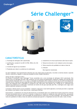 Série Challenger™ - Global Water Solutions