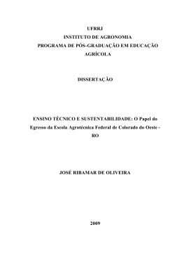 JOSÉ RIBAMAR DE OLIVEIRA - Dissertação