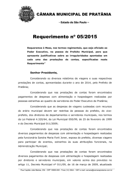 Requerimento nº 05/2015