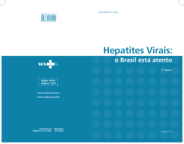 Hepatites virais : o Brasil está atento
