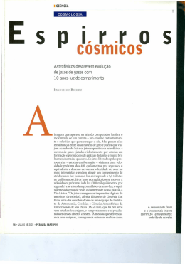 cosmices - Revista Pesquisa FAPESP