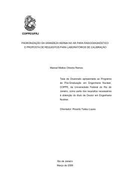 Manoel Mattos Oliveira Ramos - Programa de Engenharia Nuclear