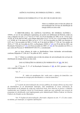 Resolução Normativa nº 563, de 9 de Julho de 2013