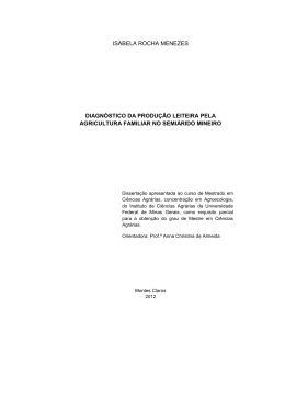 Isabela Rocha - Biblioteca Digital de Teses e Dissertações da UFMG