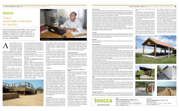 Toscca é uma empresa de soluções em madeira
