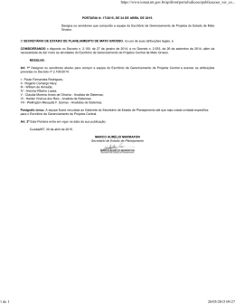 portaria 17-2015 - servidores egp-mt - seplan