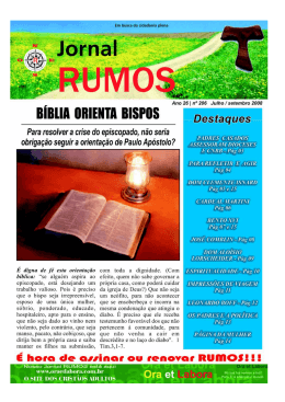 Jornal Rumos – n° 206