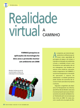 Realidade virtual a caminho
