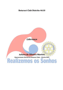 Liderança Juliana de Oliveira Martins