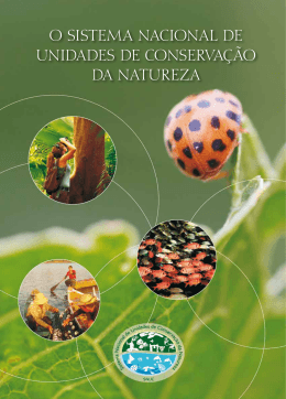 O Sistema Nacional de Unidades de Conservação da Natureza