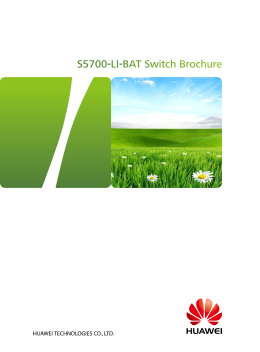 S5700-LI-BAT Switch Brochure