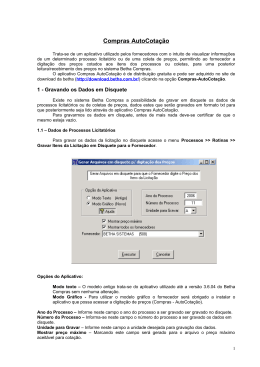 Orientações para utilização do AutoCotação pdf