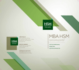 MBA HSM
