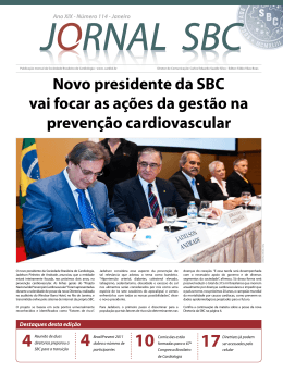 Novo presidente da SBC vai focar as ações da gestão