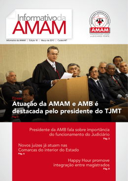 Atuação da AMAM e AMB é destacada pelo presidente do TJMT