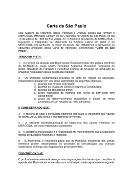 Carta de São Paulo 95