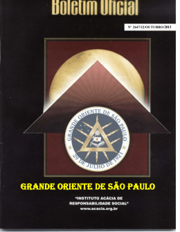 GRANDE ORIENTE DE SÃO PAULO