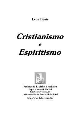 Cristianismo Espiritismo