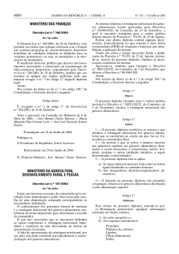 Decreto-Lei nº 167/2004
