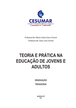 Teoria e Prática na Educação de Jovens e Adultos.indd