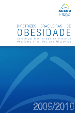 Diretrizes brasileiras de obesidade 2009/2010