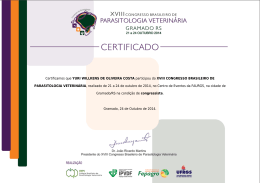 Certificamos que YURI WILLKENS DE OLIVEIRA COSTA participou