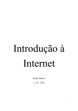 Introdução à Internet