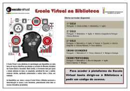 cartaz Escola Virtual