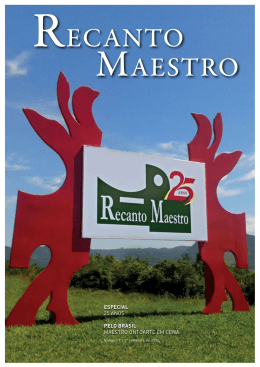 Jornal Recanto Maestro 9 Edição