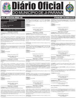 Edição nº 1182 - diário oficial eletrônico do município de ji
