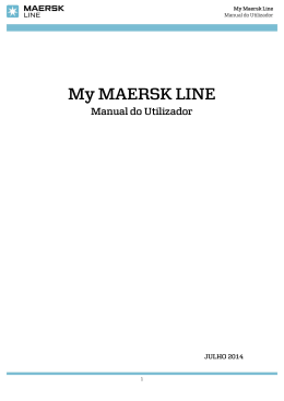My MAERSK LINE