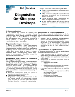 Diagnóstico On-Site para Desktops