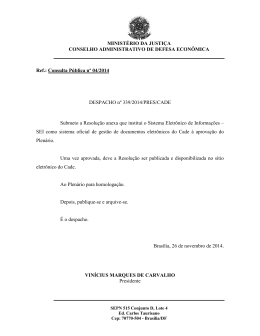 Resolução nº 11, de 24 de novembro de 2014