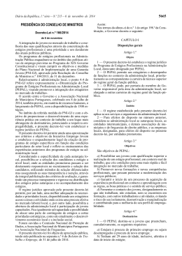 Decreto-Lei n.º 166/2014