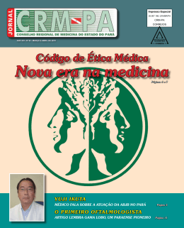Código de Ética Médica Nova era na medicina Yuji ikuta - CRM-PA