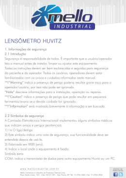 Lensômetro HUVITZ