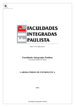 realizar - Faculdades Integradas Paulista