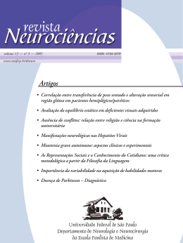 RN 13 03 - Revista Neurociências