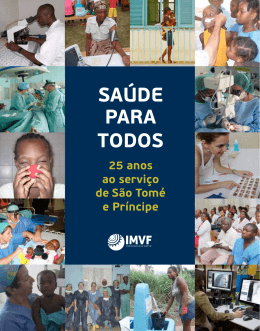 PDF "Saúde para Todos: 25 anos ao Serviço de São Tomé e