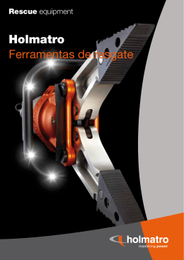 Catálogo holmatro Rescue Tools 2013 Ferramentas
