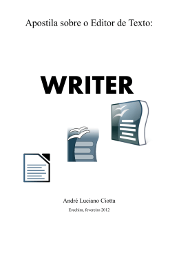 Curso Básico de Writer LibreOffice