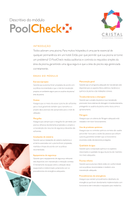 PoolCheck PDF - Cristal International Standards