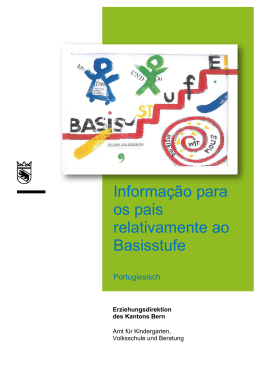 Elterninformationen zur Basisstufe portugiesisch