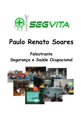 Palestrante: Paulo Renato Soares