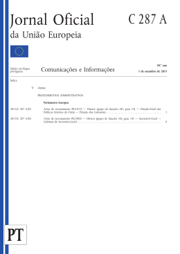 Jornal Oficial da União Europeia