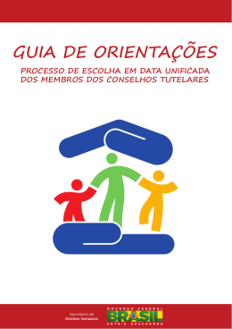 GUIA DE ORIENTAÇÕES - Secretaria de Direitos Humanos