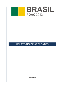 PDAC ` 2013
