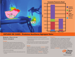 ESTUDO DE CASO: Produtos Auxiliares Agregam Valor - Chem