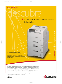 FS-3820N A impressora robusta para grupos de trabalho