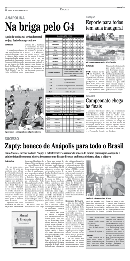 Zapty: boneco de Anápolis para todo o Brasil